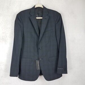 NEW JB Britches Men's 38R Logan Blazer Suit Jacket Sport Coat in Charcoal